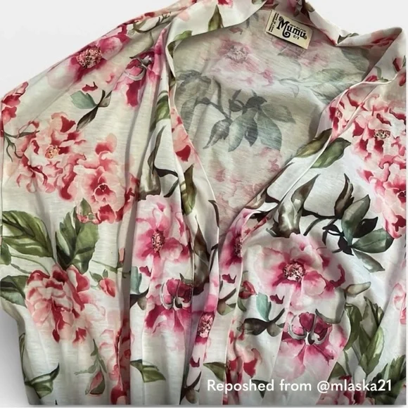 Show Me Your Mumu Floral Kimono Robe | Bridal Getting Ready Robe - Picture 2 of 3